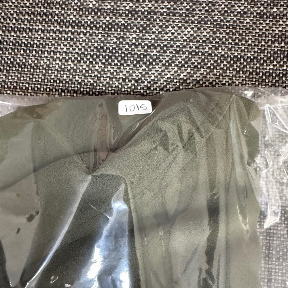 7 For All Mankind Olive Green Zip Up Bomber Jacket Women's Size‎ S - Picture 8 of 8